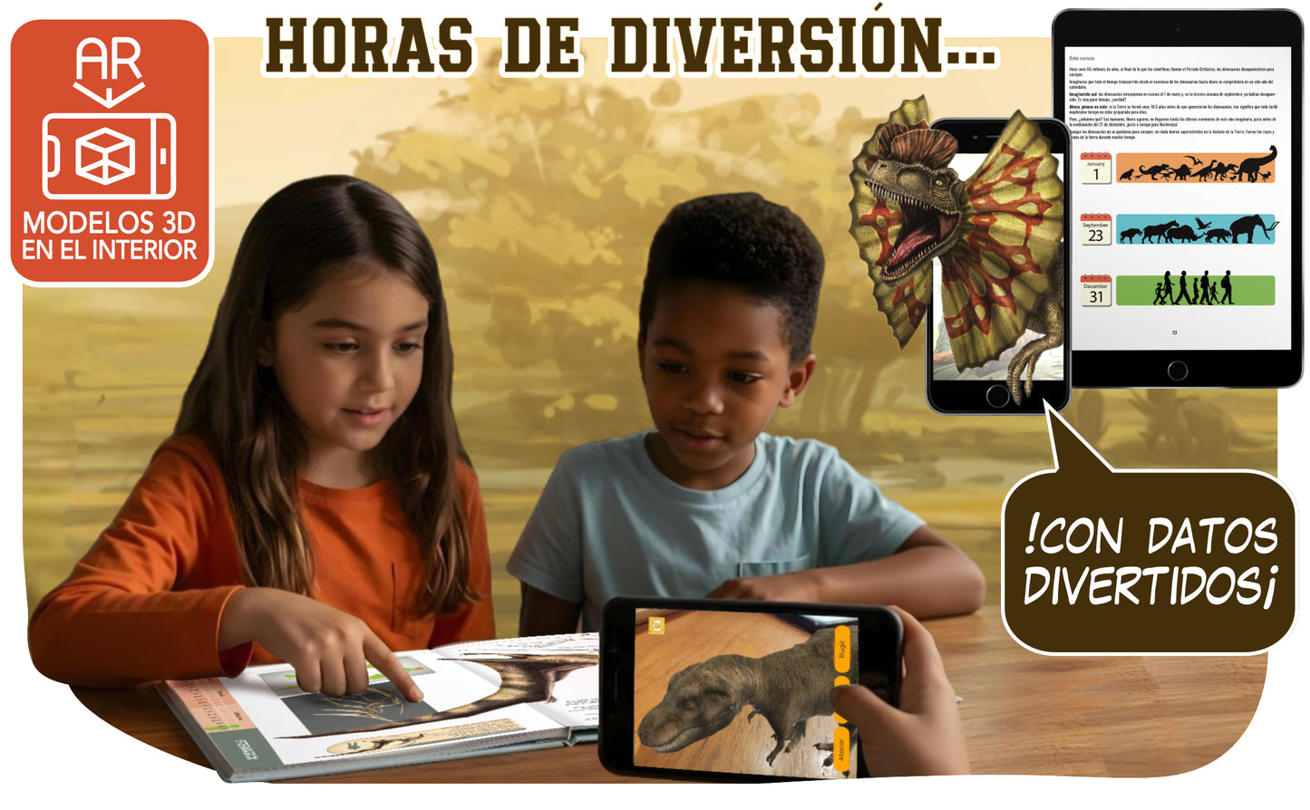 Dinosaurios en tu Casa – Ebook 3D